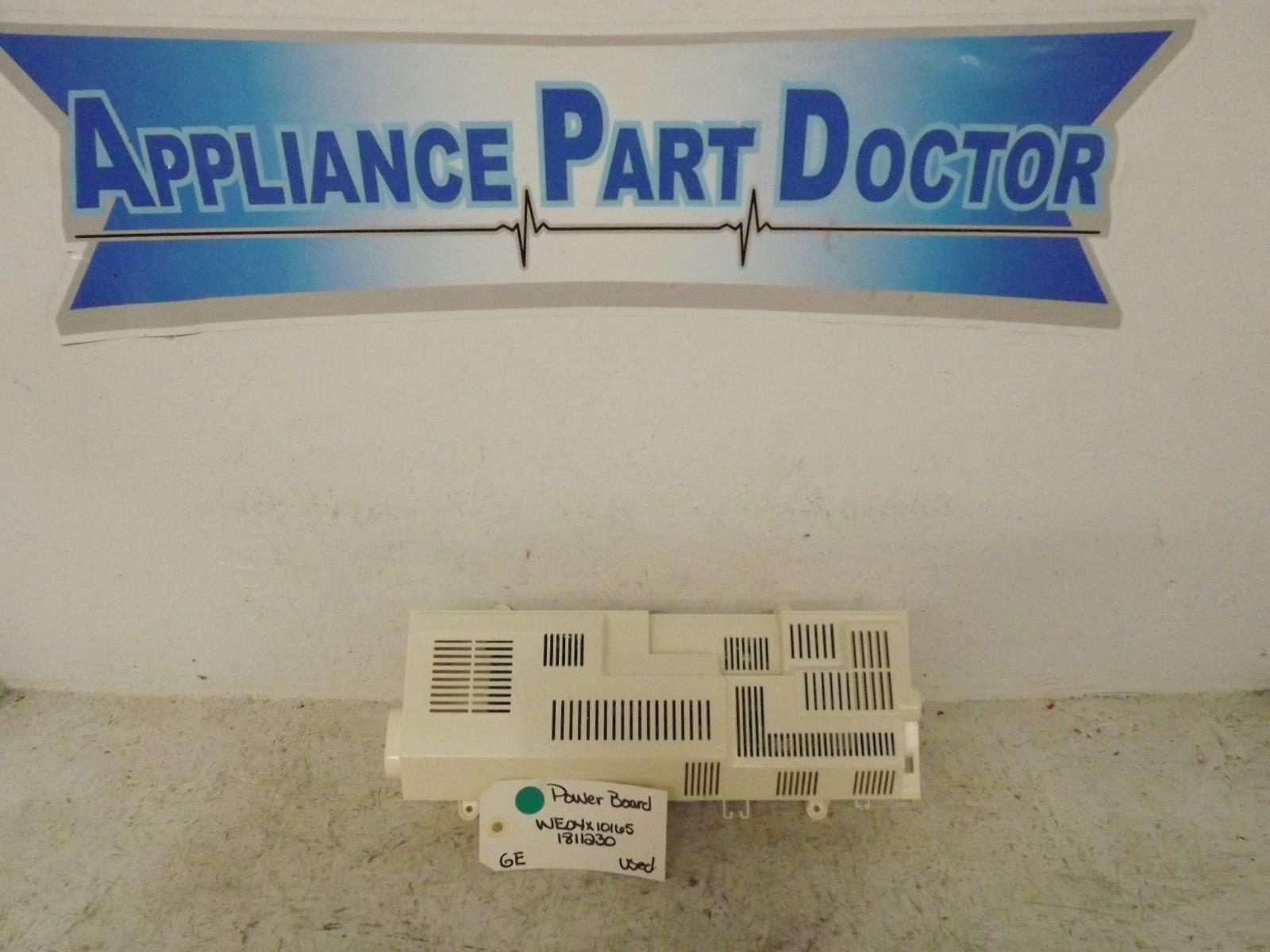 GE Dryer WE04X10165 1811230 Power Board Assy Used GE Dryer WE04X10165 1811230 Power Board Assy Used